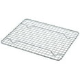 thumbnail image 2 of Set of 8 - TrueCraftware - Half-Size, Heavy Duty Wire Pan Grate - 8" x 10" - Cooling Rack - Chrome Plated, 2 of 3