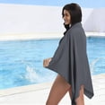 thumbnail image 4 of Lzobxe Microfiber Beach Towel Lightweight Quick Dry Sandless Pool Swim Towel Stripe and Solid Color Beach Blanket for Beach, Pool, Shower, or Bath Use, 4 of 8