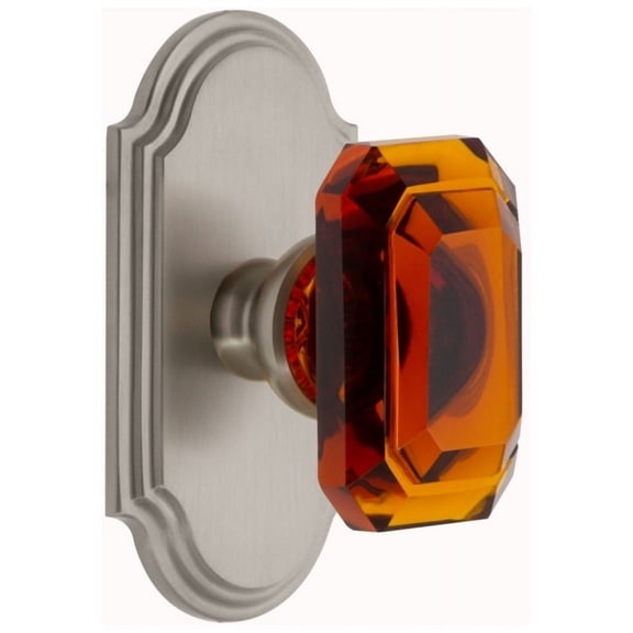 Grandeur Arcbca_Psg_238 Arc Solid Brass Passage Set - Nickel