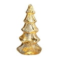 thumbnail image 2 of de Navidad de mesa con luz de Navidad de mesa, figura, adorno navideño para estante, oficina, regalos de chimenea, decoración del hogar Oro de cinco capas, 2 of 8