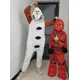 thumbnail image 3 of Nuevo disfraz de Disney para cosplay de Frozen, Olaf, muñeco de nieve, pijama para adultos y niños, mono de fiesta, vestido de forro polar con dibujos animados, ropa de dormir, regalos, 3 of 6