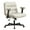Faux Leather+Off-white, variant on Falvinoryn 25.6" Wide Seat Office Chair, High Back Ergonomic Task Chair with Padded Adjustable Armrests and Double Cushion, Swivel Home Office Desk Chair for Office, Bedroom (Black)