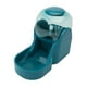 thumbnail image 1 of Comedero automático para gatos, 3,8 l, 1,5 kg, dispensador automático de alimento seco para mascotas pequeñas y medianas. Comedero de comida verde, 1 of 9