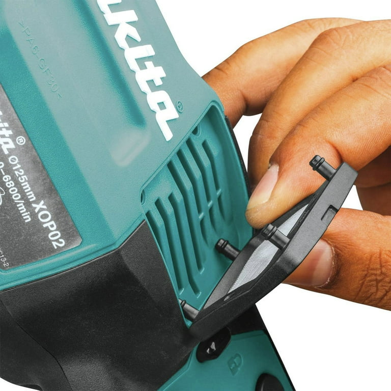 Makita XOP02Z 18V LXT Lithium Ion Brushless Cordless 5 in. 6 in. Dual Action Random Orbit Polisher Tool Only