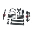 thumbnail image 2 of Esquirla 1/16 RC Car Upgrade Spare Kit Front and Rear Axle Assembly for C64 Hobby Car black, 2 of 7
