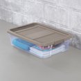 thumbnail image 3 of Sterilite 38L Modular Stackers- Taupe, 3 of 4