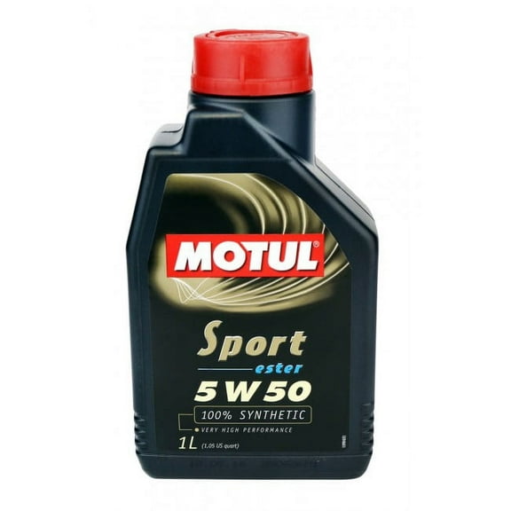 Motul Sport Ester Synthetic Motor Oil 5W50 - 1 Liter