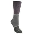 thumbnail image 3 of Genuine Dickies Women's Charcoal Fiber Color Block Thermal Crew Socks, 2-Pack, 3 of 4