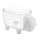 thumbnail image 4 of Cotton Swabs Storage Holder Desktop Organizer for Home White 1 Set, 4 of 4