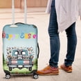 thumbnail image 4 of Happy Easter Border Collie American Flag Truck Travel Luggage Cover Borders Dog Lovers Gifts Idea Suitcase Dust Protective Decor - 03001, 4 of 5