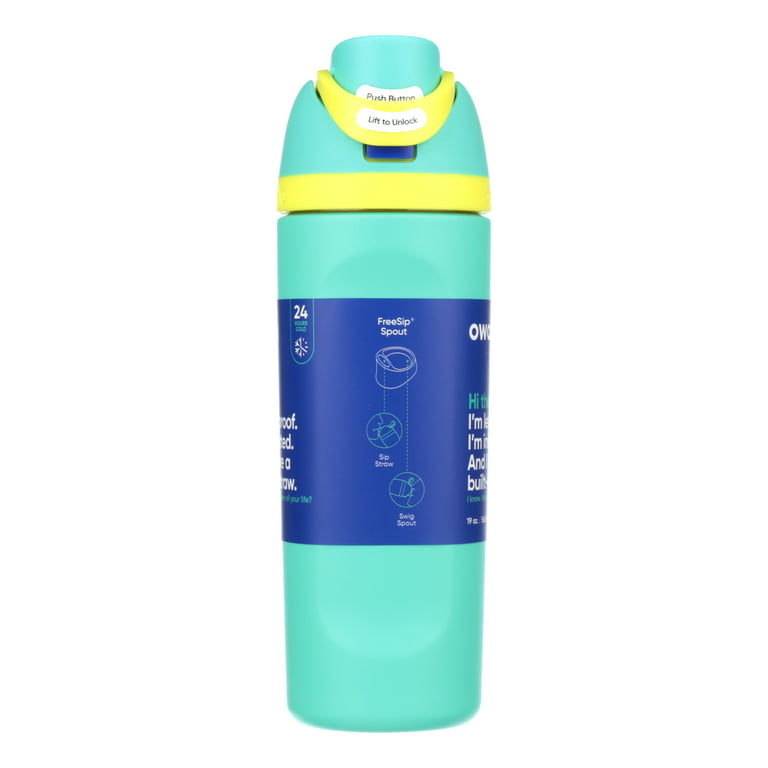 Owala 16oz Kids' Free Sip Stainless Steel Water Bottle - Sleek