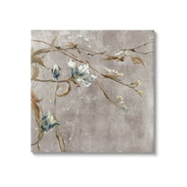 Stupell Industries Traditional Tree Flower Buds Graphic Art Gallery Wrapped Canvas Print Wall Art, Design by Liz Jardine