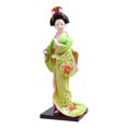 thumbnail image 1 of Muñecas geisha étnicas japonesas, muñecas orientales, estatuas tradicionales decorativas, folklórico asiático para el hogar, tienda, oficina, escritorio, estilo C, 1 of 8