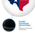 thumbnail image 5 of Texas Flag Map Round MousePad with Stitched Edge Non-Slip Rubber Base Mouse Mat for Office & Home (7.9 x 7.9), 5 of 6