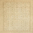 thumbnail image 1 of Ahgly Company Indoor Square Abstract Brown Gold Oriental Area Rugs, 8' Square, 1 of 6