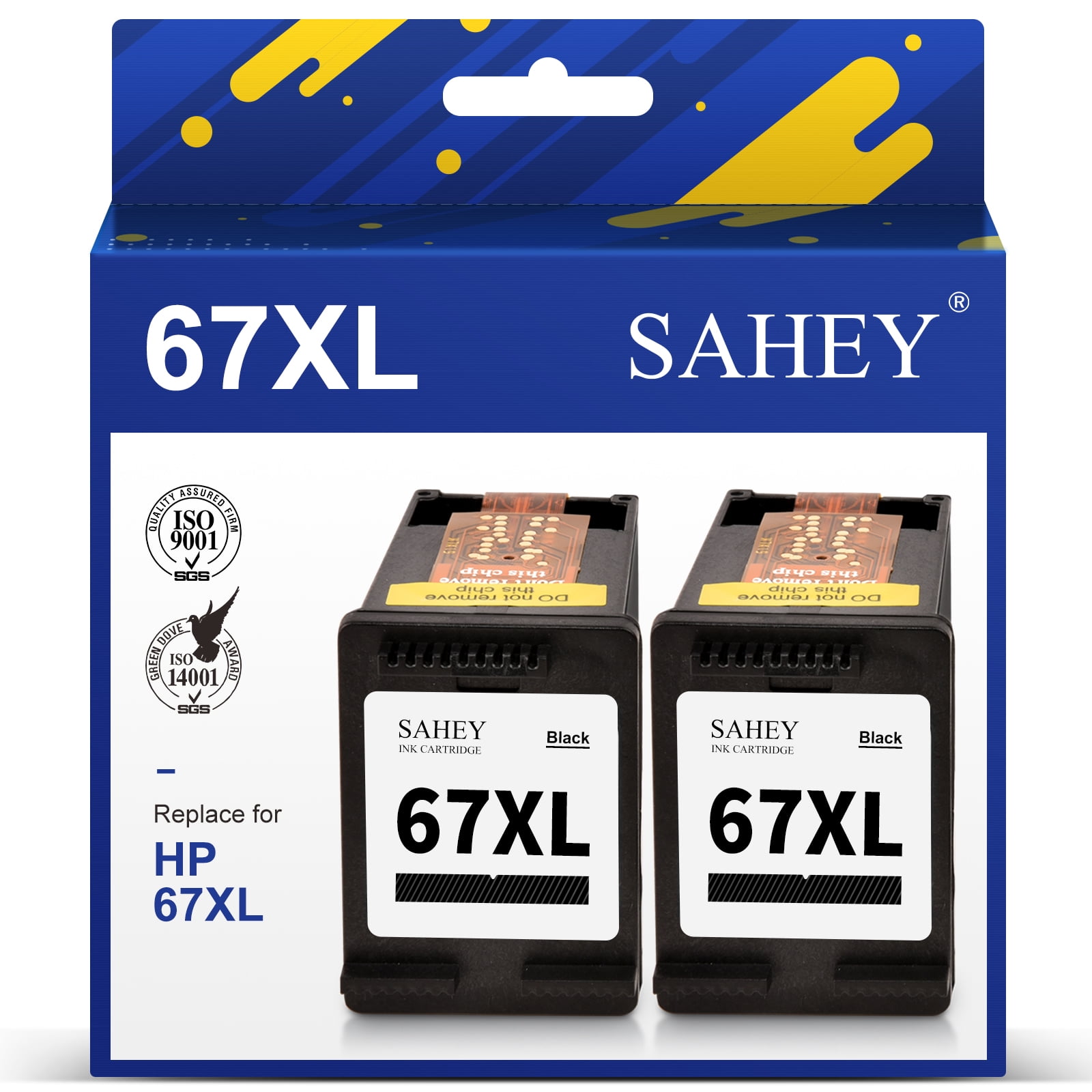 67XL Black Ink 67xl ink for Printer for HP 67XL Ink for HP DeskJet 1255