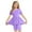 Purple, variant on tarylea Toddler Baby Girls Clothes Short Sleeve Pleated a Line Midi Dress with Knee Length Dance Undershorts Summer Outfits
