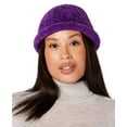 thumbnail image 2 of August Hat Chenille Roll-Up Hat (Purple, One Size), 2 of 3