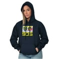 thumbnail image 3 of Retro Nineties Colorful Cassette Tape Hoodie Sweatshirt Women Men Brisco Brands S, 3 of 6