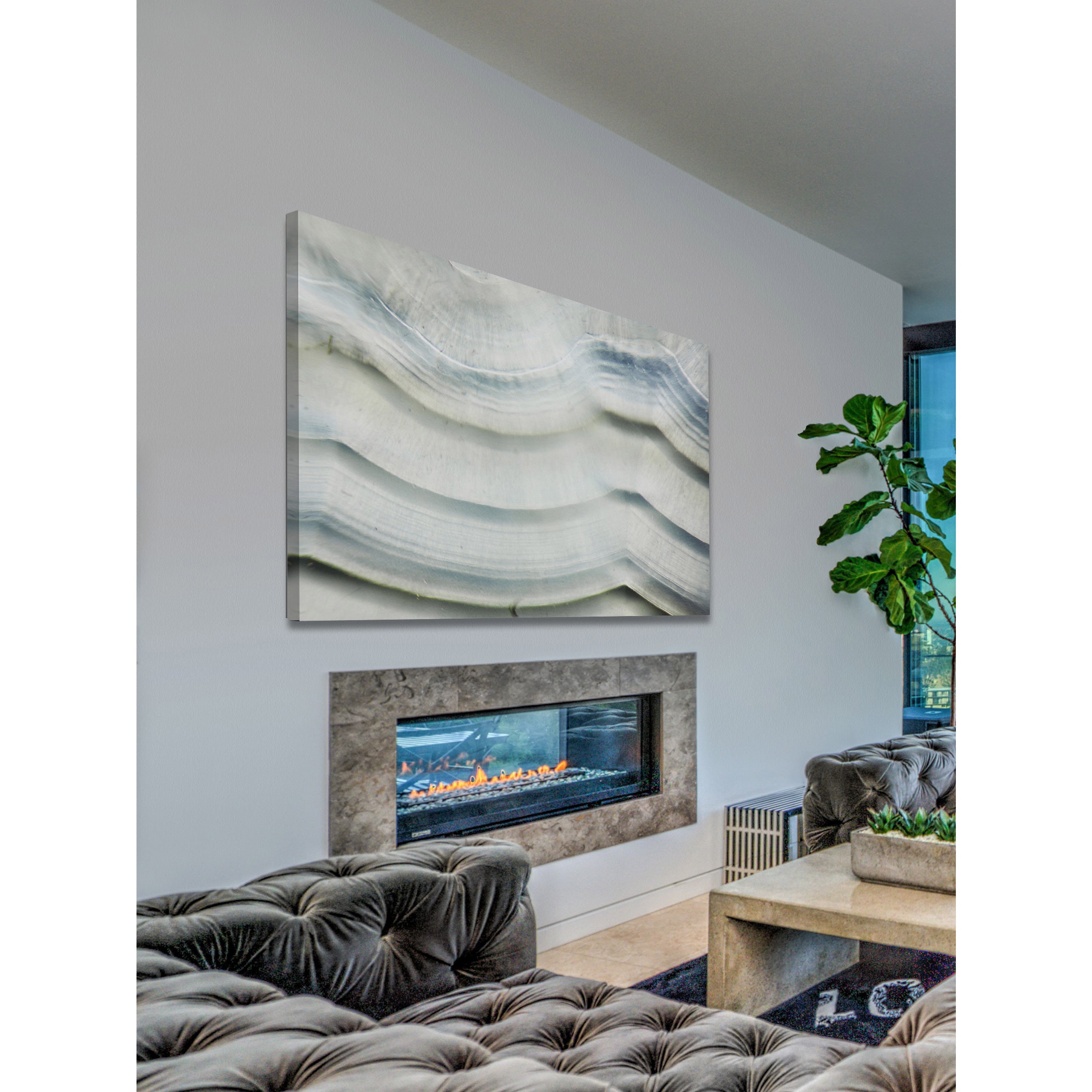Marmont Hill - "Ripple Effect" Painting Print on Wrapped Canvas