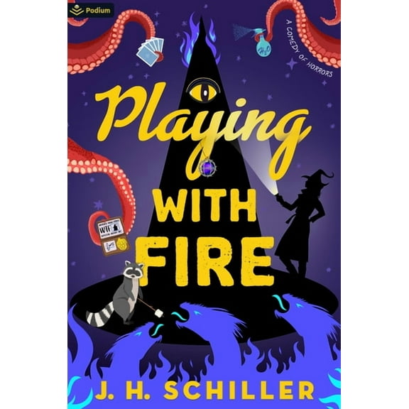 The Witch of Tophet County Playing with Fire: A Comedy of Horrors, Book 2, (Paperback)