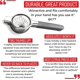 thumbnail image 3 of Lemon Squeezer Stainless Steel Press - Ergonomic, Manual Non-Slip Grip Design - Effortless Hand Held Juicer, 3 of 4