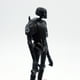 thumbnail image 2 of Star Wars E1638 Mobile Doll Model Anti Gravity Joint Doll - Cardshell Black Skull, 2 of 5