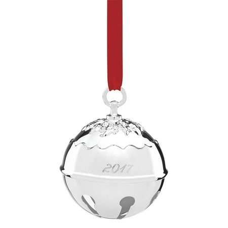 Reed & Barton Holly Bell Reed & Barton Holly Bell 2017, 42nd Ed. - Silverplated Ornament, Crafted of glass By Reed Barton ()