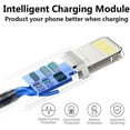 thumbnail image 6 of 4Pack Original [Apple MFi Certified] Charger Lightning to USB Charging Cable Cord Compatible iPhone 14/13/12/11 Pro/11/XS MAX/XR/8/7/6s Plus,iPad Pro/Air/Mini,iPod Touch, 6 of 7