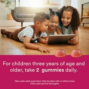 SmartyPants Kids Probiotic Gummies Strawberry Creme Vitamin, 60 Ct (2-Pack)
