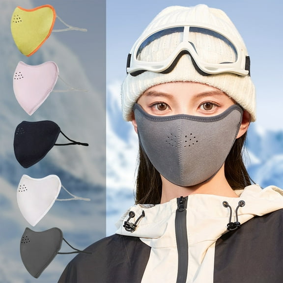 Nsxcdh Winter Face Mask Fleece Lined Warm Breathable Windproof for Women and Men,Cozy Fit Stylish Design,Protects from Cold and Sun,For Ski Snowboard Cycling Hiking,All Season Comfort Winter