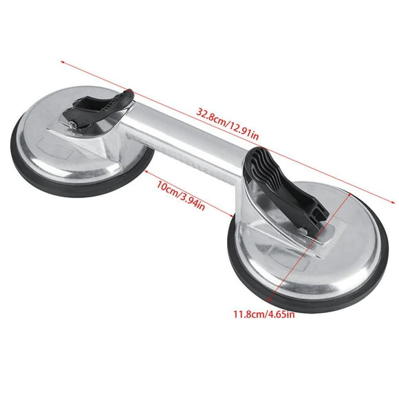 Garosa Aluminium Alloy Suction Cup Professional Double Plates Glass Lifter Mover Dent Puller , Glass Suction Cup, Double Plate Glass Suction Cup