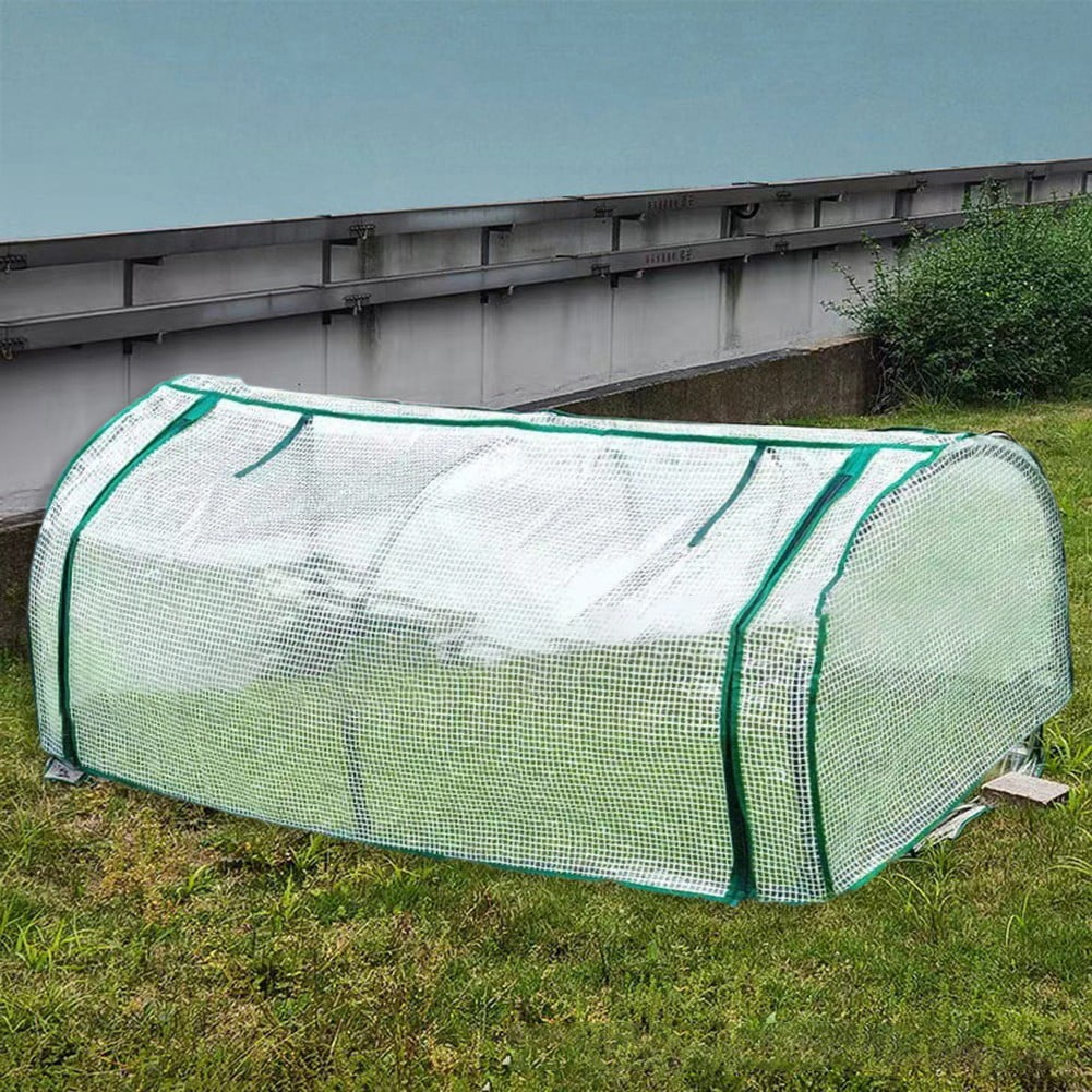 for Durable Mini Greenhouse Grow Tunnel with Zipper Doors for Healthy Plants!