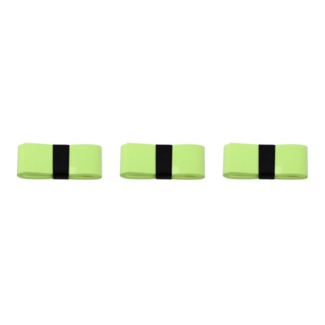 Transemion Tennis Overgrip With Multiple Surface - Long Lasting And Non-Toxic Badminton Racket Racket Over Grip Fluorescent yellow 3Set