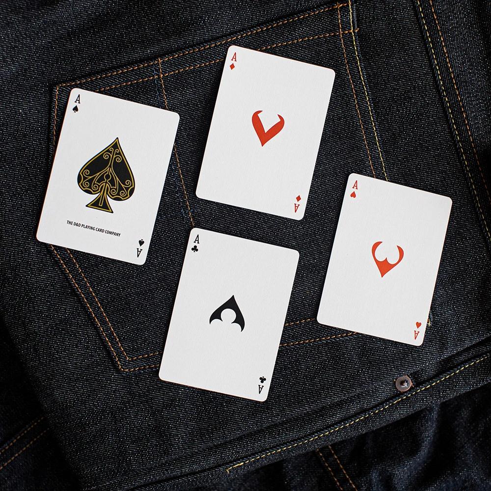 Ace Fulton's Casino Cowboy Denim Playing Cards