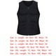 thumbnail image 4 of Eigraketly Chaleco para correr para hombre, chaleco adelgazante con cremallera para el sudor, camisetas sin mangas, recortador de barriga, chaleco elástico Uniforme atlético TYPE3 L Eigraketly OD0282-03, 4 of 6