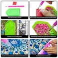 thumbnail image 4 of De Diamantes De Imitación Diy Carillón De Viento Colgante Kits De Pintura De Diamantes De Imitación Para Adultos Principiantes Diy Artesanías Carillón De Viento Inevent HA042563-02, 4 of 6