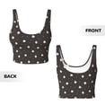 thumbnail image 6 of Goofa Funny Chicken Printed Sports Bras for Women, High Impact Running Bra Workout Crop Tank Tops Longline Sports Bra Push up-Medium, 6 of 9