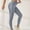 Gray, variant on Breathable Women's Active Leggings for Yoga Fashion Women Comfortable Casual Pocket Tight Fitting High Waist Lifting Buttocks Yoga Full Length Pants
