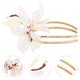 thumbnail image 1 of WEUVEB Peine U-Shaped Con Floral Para Peinados De Novia Y Fiestas Multicolor Y Seguro, 1 of 7