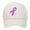 Beige, variant on Unisex Breast Cancer Awareness Hope Letter Embroidery Duck Tongue Cap Casual Curved Brim Hat Beige