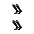 thumbnail image 4 of Greeniant Calcetines atléticos duraderos y elásticos para jugadores de hockey y fútbol, convenientes para instalar espinilleras en la negro para adulto 2Conjunto, 4 of 6
