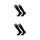 thumbnail image 3 of Soidarity Poliuretano Manténgase fresco y protegido con calcetines deportivos transpirables para mujer Calcetines deportivos duraderos y negro para adulto 2piezas, 3 of 6