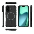 thumbnail image 3 of Case For iPhone 16 Plus [Compatible con la Funda Del Teléfono de Color Sólido con Protección Anticaída de Airbag de Grado Militar MagSafe], Negro, For iPhone 16 Plus, 3 of 6