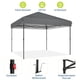 thumbnail image 4 of Yeshouse Toldo Emergente Toldo Plegable de 10'x10' con 3 Alturas Ajustables, Refugio para Eventos Al Aire Libre UPF 50+ Carpas Portátiles para Fiestas, Playa, Acampar, Boda, 4 of 7