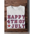 thumbnail image 3 of Happy July 4Th! T-Shirt Men -Image by Shutterstock, Male 5X-Large, 3 of 4