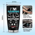 thumbnail image 5 of Personalized Gamer Tumbler Gifts, Video Gamer Gifts Ideas for Men Teen Boys Boyfriend, Gaming Gifts for Game Lovers, Custom Name Stainless Steel Tumbler 20oz, 5 of 6