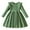 Green, variant on Utlike Girls Dresses Long Sleeve Ribbed Pattern Knitting Princess Dress Relaxing Fit Sundress For Girl Size 6 Years-7 Years