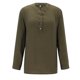 thumbnail image 3 of Gibobby Blusa Casual Para Mujer Blusa holgada con botones, Tops, cuello de manga sólida, camisa informal larga para mujer, blusa para mujer（Marrón， XXXXL), 3 of 5