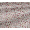 thumbnail image 4 of oneOone Cotton Jersey White Fabric Leaves & Flower Dress Material Fabric Print Fabric By The Yard 58 Inch Wide-LD2, 4 of 4